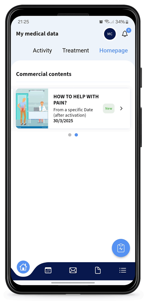 Homepage Commercial Content